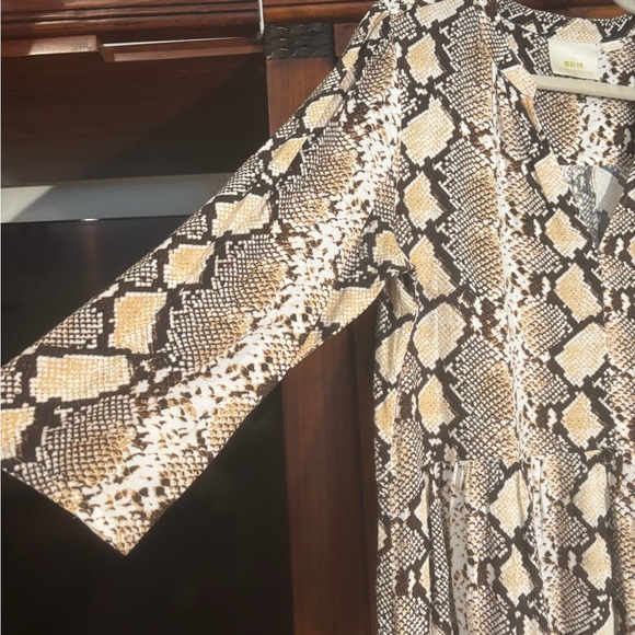 Maeve snake skin print dress - Picture 3 of 6